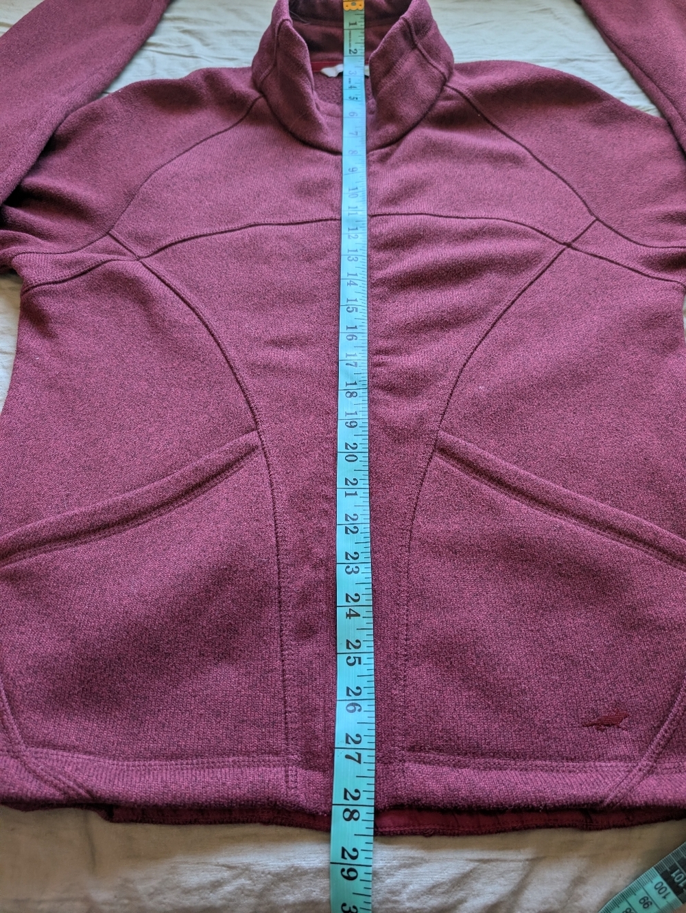 Horny Toad Full Zip Knit Jacket Women’s Large Red/Pink - Picture 6 of 8